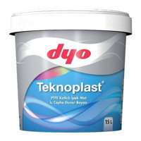 Dyo Teknoplast Su Bazlı Plastik İpeksi Mat İç Cephe Boyası 7.5 lt Hercai