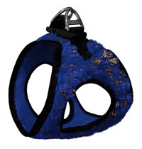 Markapet XS 28-34 cm Göğüs H Tipi Köpek Tasması Lacivert