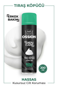 Morfose Ossion Men Care Hassas Ciltler İçin Tıraş Köpüğü 200 ml