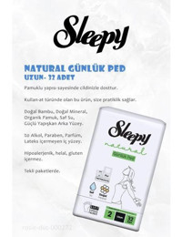 Sleepy Natural Ultra Organik 32'li Uzun Günlük Ped
