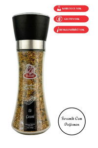 Tuzot Cam Seramik Değirmen Glutensiz Sarımsaklı Et Çeşni 100 gr