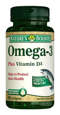 Natures Bounty Omega 3 Sade Unisex Vitamin 60 Adet