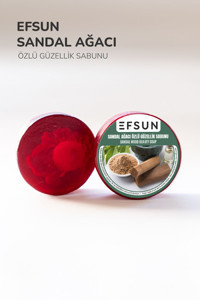 Efsun Güzellik Sabunu Organik Sandal Ağacı Katı Sabun 135 gr