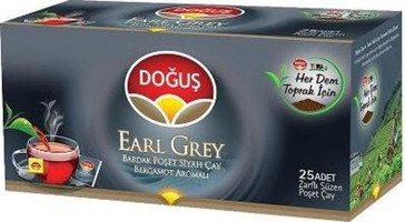 Doğuş Early Grey Siyah Demlik Poşet Çay 12x50 gr