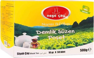 Neşe Çay Siyah Demlik Poşet Çay 50x500 gr