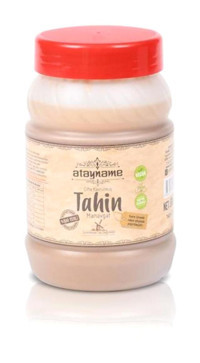 Atayname Manavgat Çifte Kavrulmuş Organik Glutensiz Kepeksiz Tahin 500 gr