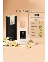 Lemia 201 Ultra Sence Marine EDC Ferah-Odunsu Erkek Parfüm 50 ml