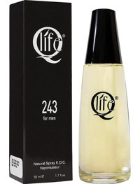Q Life Black Code 243 EDC Ferah-Odunsu Erkek Parfüm 50 ml