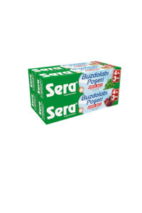 Sera Orta 24x38 cm Buz Dolabı Poşeti 4x30 Adet