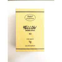 D&P Perfumum Color Series U-X3 Yellow EDP Odunsu-Vetiver Erkek Parfüm 55 ml