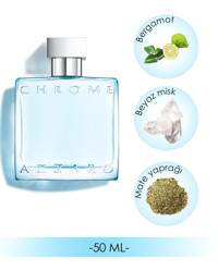 Azzaro Chrome EDT Odunsu-Sandal Erkek Parfüm 50 ml