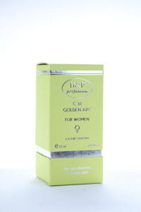 D&P Perfumum Niche Seri C36 Golden EDP Bergamot-Sandal Erkek Parfüm 55 ml