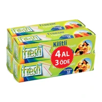 Fresh-Up Küçük Kilitli 17X23 Buz Dolabı Poşeti 4x12 Adet