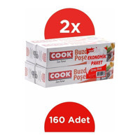 Cook Orta Buz Dolabı Poşeti 2x160 Adet