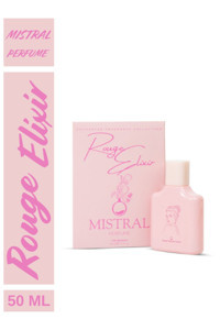 Mistral Perfume Rouge Elixir EDP Çiçeksi-Ferah Erkek Parfüm 50 ml