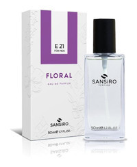 Sansiro E-21 EDP Çiçeksi-Odunsu Erkek Parfüm 50 ml
