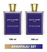 Pierre Cardin Toulon EDT Çiçeksi-Odunsu Erkek Parfüm 2x100 ml