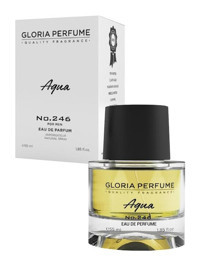 Gloria Perfume 246 Aqua EDP Lavanta-Odunsu Erkek Parfüm 55 ml