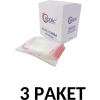 Yakutsan Orta Kilitli Buz Dolabı Poşeti 3x1000 Adet