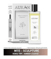 Auran M115 EDP Çiçeksi-Meyveli Erkek Parfüm 50 ml