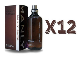 Manly Savor EDC Aromatik-Odunsu Erkek Parfüm 12x125 ml