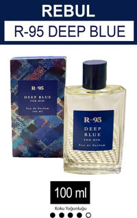 Rebul R-95 Deep Blue Bergamot-Ferah Erkek Parfüm 100 ml