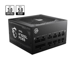 MSI MAG A750GL GEN5 750 W 80+ Gold Tam Modüler Powersupply