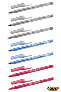 Bic Round Stic 3 Renkli 1.0 mm Çok Renkli 7'li Tükenmez Kalem Seti