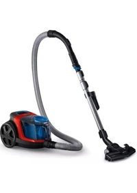 Philips PowerPro Compact FC9330 900 W Hepa Filtreli 1.5 lt Kapasiteli Toz Torbasız Süpürge Kırmızı Siyah