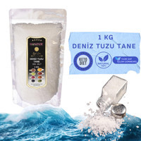 Hanzade Bitkisel İyotsuz Deniz Tuzu Paket 1 kg