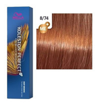Wella Koleston Perfect Me+ 8.74 Açık İrlanda Kızılı Krem Saç Boyası 60 ml