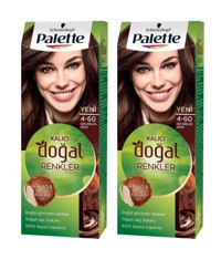 Palette Kalıcı Doğal Renkler 4.60 Açık Çikolata Kahve Krem Saç Boyası 2x50 ml