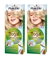Palette Kalıcı Doğal Renkler 10.0 Açık Sarı Krem Saç Boyası 2x50 ml