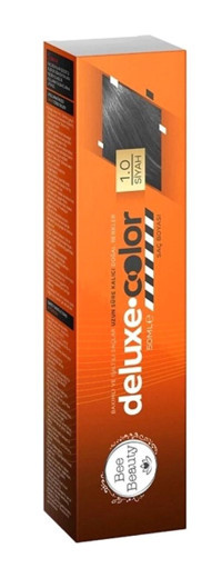 Bee Beauty Deluxe Color 1.0 Siyah Krem Saç Boyası 60 ml