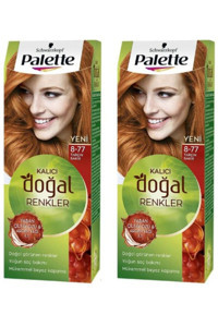 Palette Natural Colors 8.77 Tarçın Bakır Krem Saç Boyası 2x50 ml