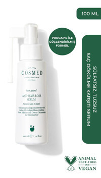 Cosmed Hair Guard Anti Hair Loss Dökülme Karşıtı Saç Serumu 100 ml