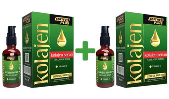 Softto Plus Kolajen Onarıcı Saç Serumu 2x50 ml