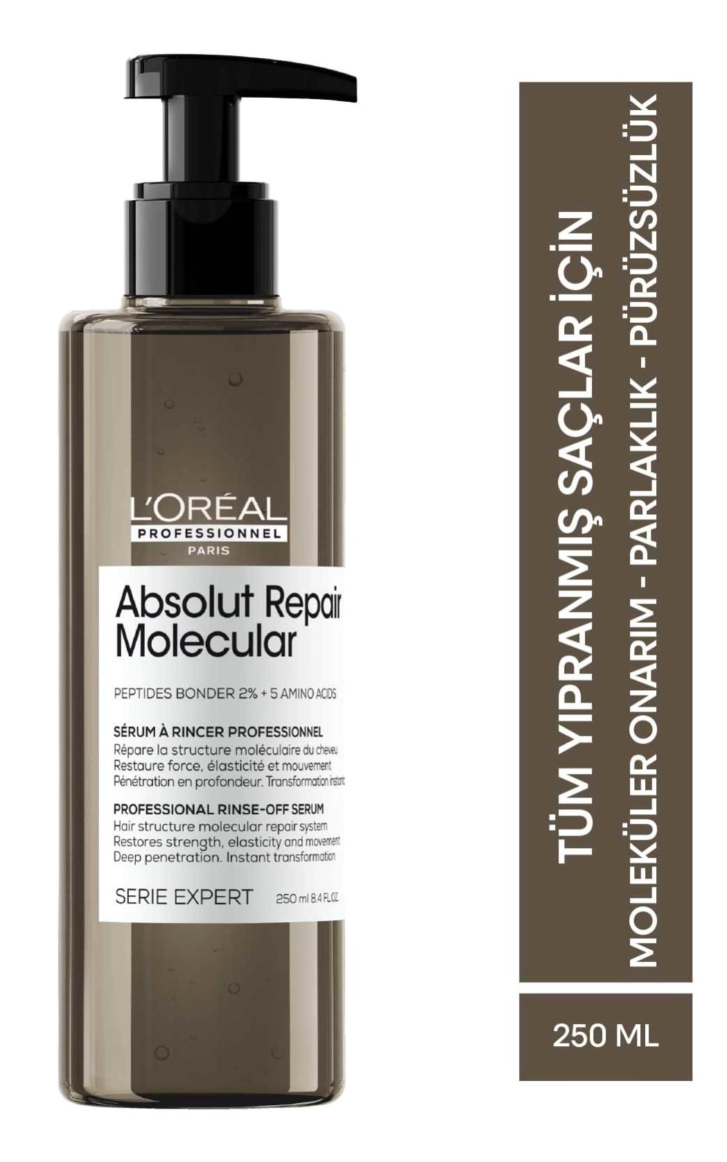 L'Oreal Professionnel Absolut Repair Molecular Onarıcı Saç Serumu 250 ml
