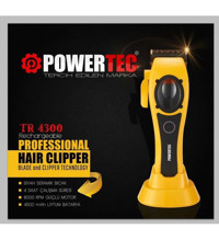 Powertec TR-4300 Saç Sakal 8 Başlıklı Çok Amaçlı Kuru Tıraş Makinesi