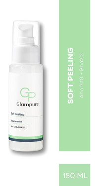 Glampure Soft Peeling Siyah Nokta Karşıtı Leke Giderici Krem Tüp Yüz Peelingi 150 ml