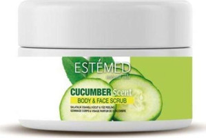 Estemed Cucumber Scent Leke Giderici Sıkılaştırıcı Krem Kavanoz Yüz Peelingi 250 ml
