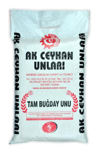 Akceyhan Tam Buğday Unu 5 kg
