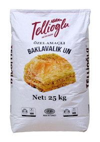 Tellioğlu Baklavalık Un 25 kg