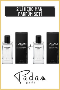 Padam Paris Hero İkili Erkek Parfüm Seti EDP