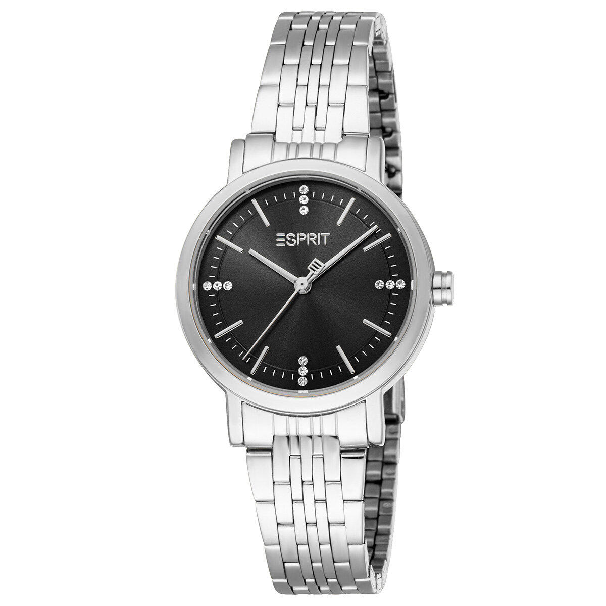 Esprit ES1L463M1045 30 mm Gri Çelik Kordon Analog Kadın Kol Saati