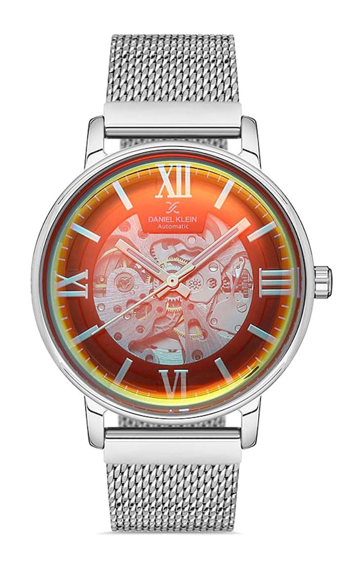 Daniel Klein DK013871A-02 45 mm Gri Çelik Kordon Analog Kadın Kol Saati
