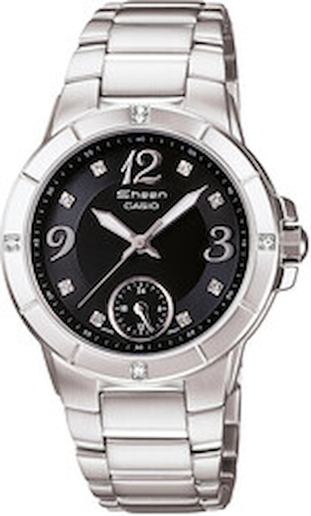 Casio SHN-3018D-1ADR 34.5 mm Gri Çelik Kordon Analog Kadın Kol Saati