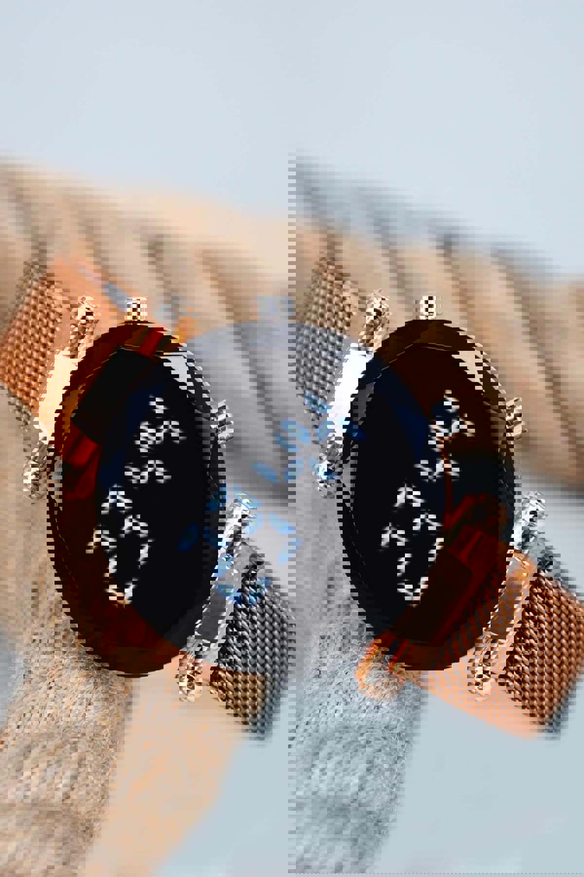 Sonsuzsaat SU-187 38 mm Rose Gold Metal Kordon Analog Kadın Kol Saati