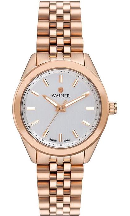Wainer WA.18542-C 36 mm Rose Gold Çelik Kordon Analog Kadın Kol Saati