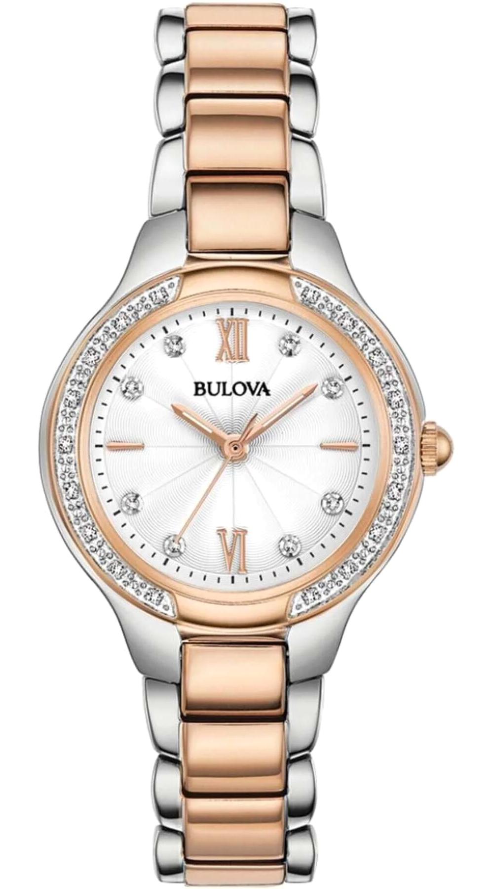 Bulova 98R272 28 mm Rose Gold Çelik Kordon Analog Kadın Kol Saati